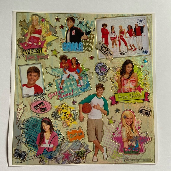 High school musical sticker sheet - Picture 6 of 7